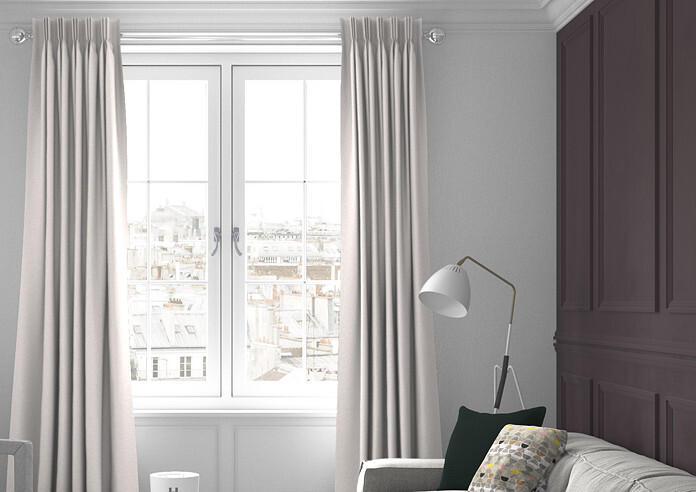 Oslo, Dove - Made to Measure Curtains - Image 3